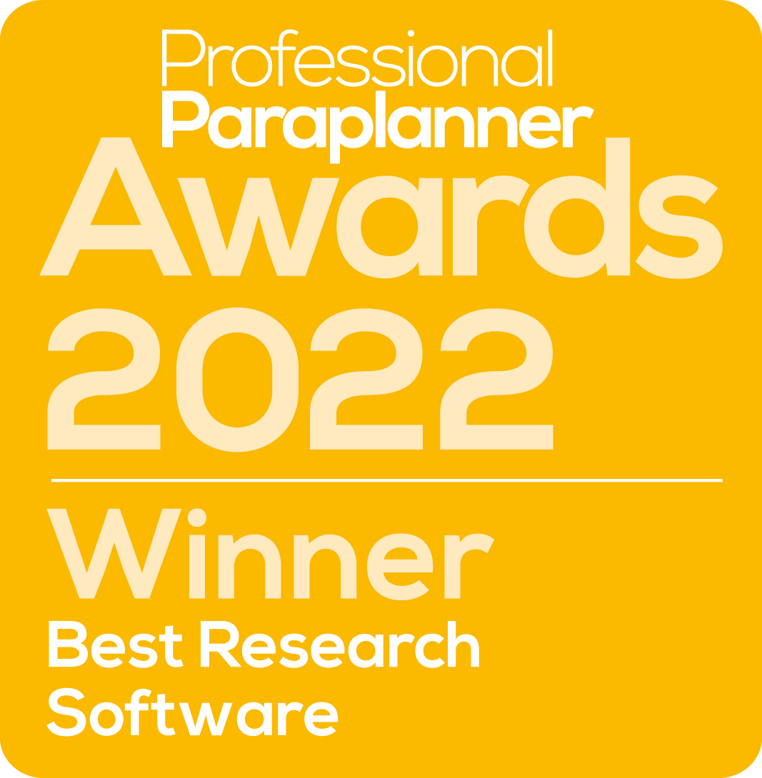 Professional Paraplanner Awards 2022)